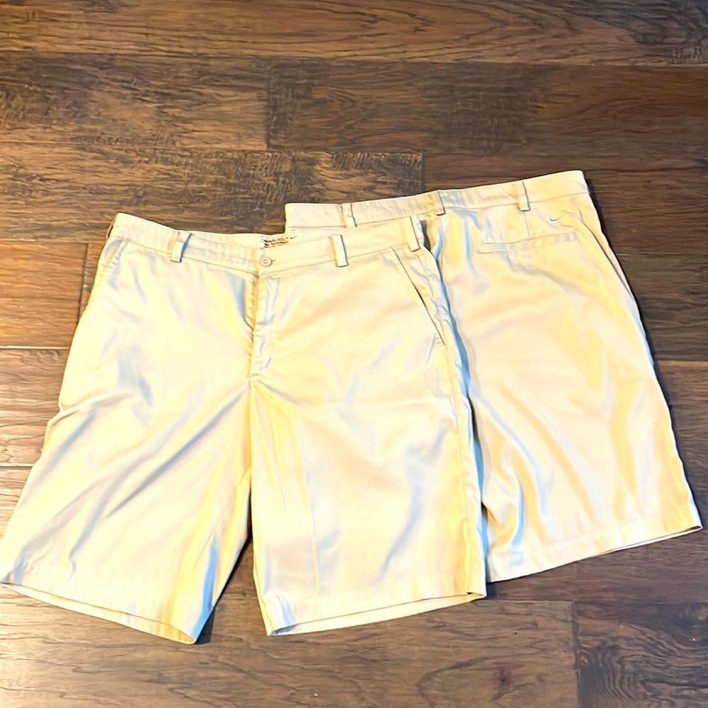 Two Pairs of Nike Golf Dri-Fit Shorts